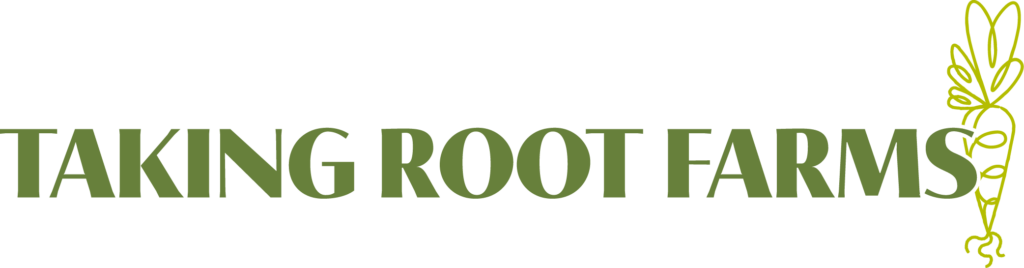 Taking root farms horizontal logo - Full color