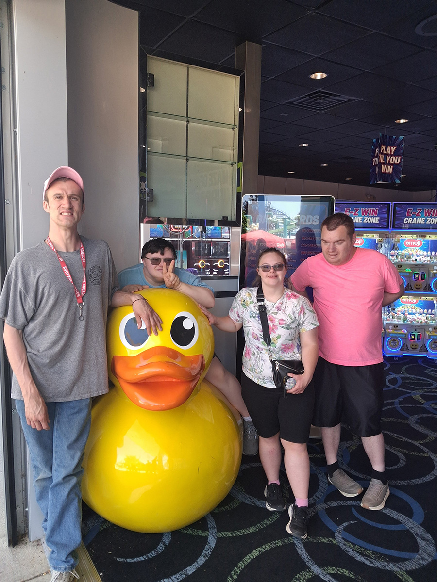 Cedar Point Cedar Point giant duck